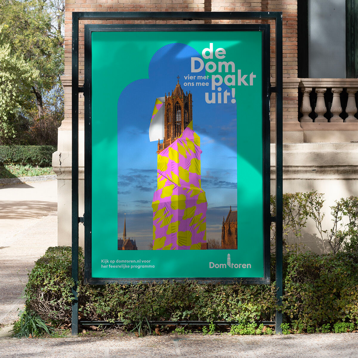 Poster "de Dom pakt uit"