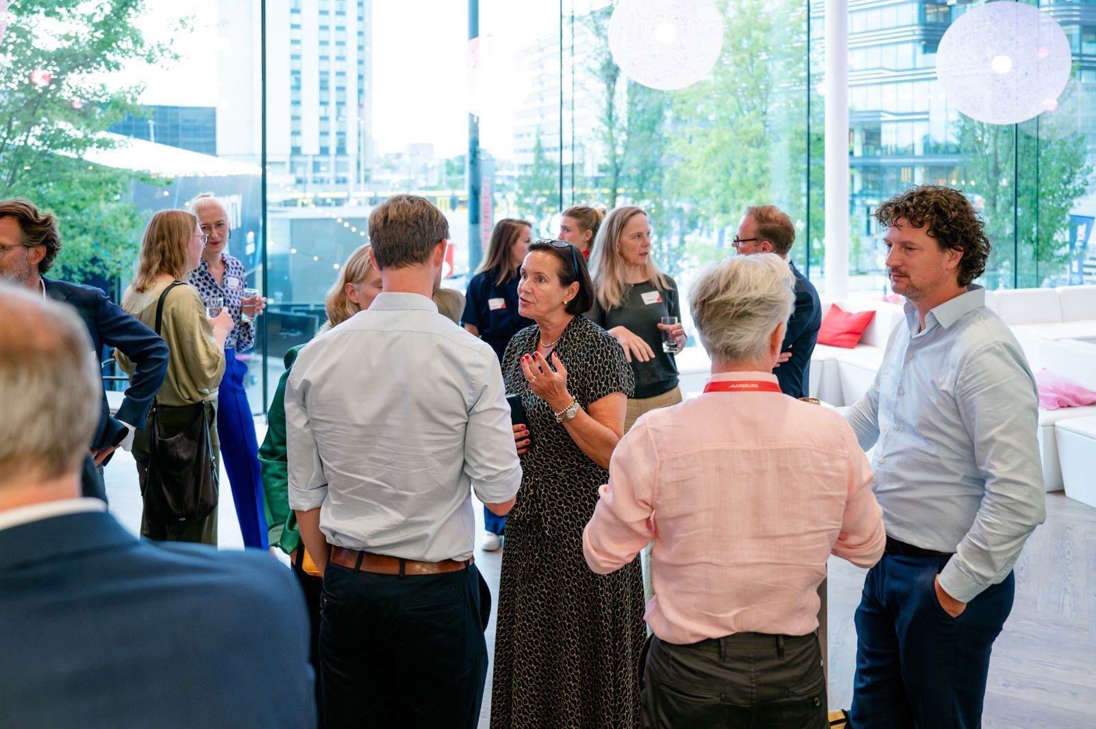 Borrel tijdens het congres
