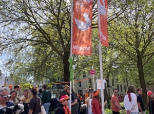 Vlaggen van Koningsdag 2026.