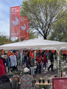 Vlaggen van Koningsdag 2026.